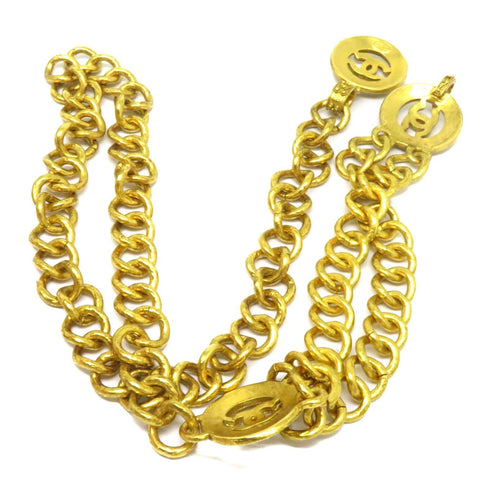 CHANEL CC Chain Belt Metal Gold