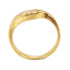 Fine Jewelry Diamond Ring Precept US#4.5 18K Yellow Gold