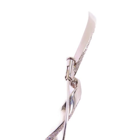 FINE JEWELRY 2.84ct Sapphire 0.686ct Diamond Brooch PT900 Platinum 18K WG