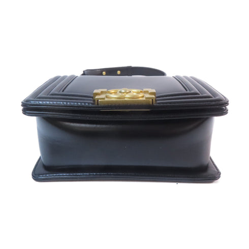 CHANEL CC GHW Chain Shoulder Bag Calfskin Black