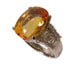 Fine Jewelry 8.72ct Topaz 0.68ct Diamond Ring US#5.75 PT900 Platinum