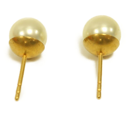 Christian Dior CD Earrings Metal/PVC Gold/Pink