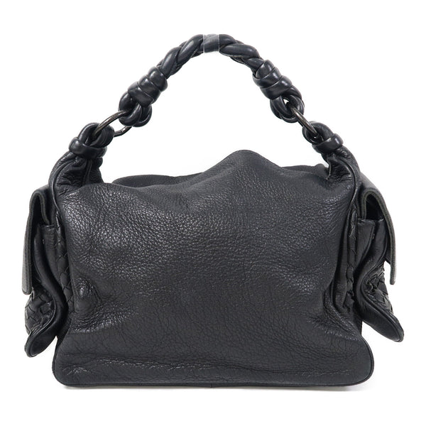 BOTTEGA VENETA BV Hand Bag Calfskin Leather Black