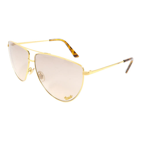 GUCCI GG Sunglasses Metal/PVC Grey