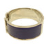 HERMES PHW Clic-Clac Bracelet Bangle Metal Purple