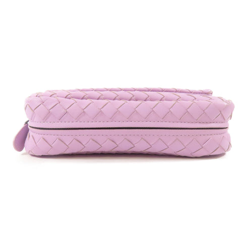 BOTTEGA VENETA Chain Shoulder Bag B0402364IP Calfskin Leather Purple