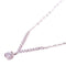 Jewelry 0.102ct/0.080ct Diamond Necklace 18K White Gold
