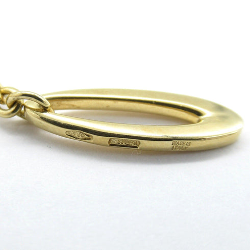 BVLGARI Elysia Peridot Diamond Necklace 18K Yellow Gold