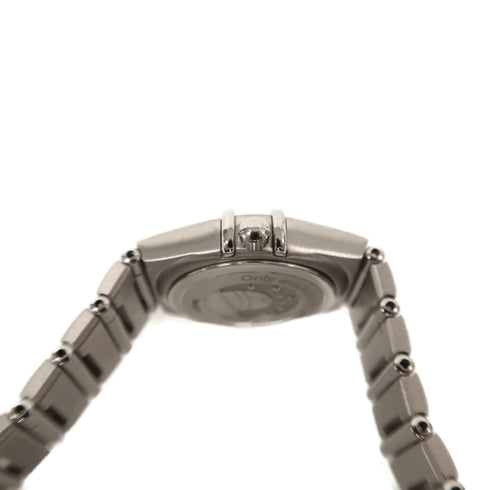 OMEGA Constellation Quartz Watch Stainless Steel White