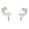 MIKIMOTO Pearl Earrings 14K White Gold
