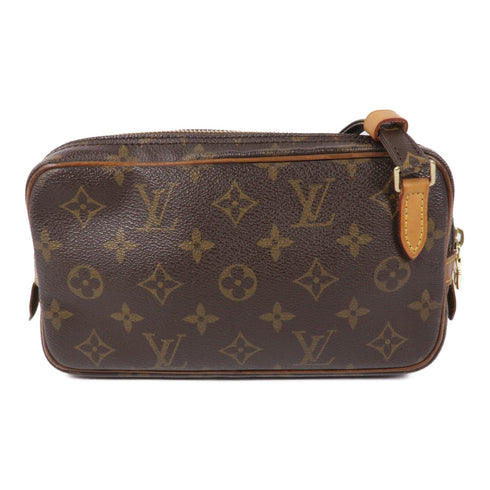 LOUIS VUITTON LV GHW Marly Bandouliere Shoulder Bag M51828 Monogram Brown