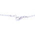 CHANEL CC Camellia White Agate Diamond Necklace J2934 18K White Gold