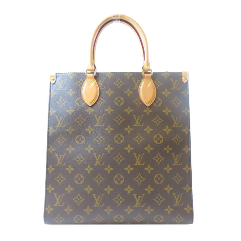 LOUIS VUITTON LV GHW Sac Plat Tote 2 Way Bag M51140 Monogram Brown