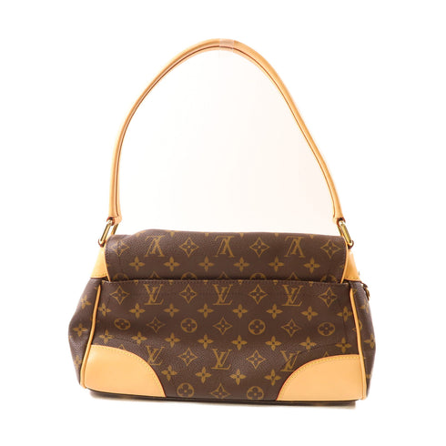 LOUIS VUITTON LV GHW Beverly MM Shoulder Hand Bag M40121 Monogram Brown