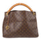 LOUIS VUITTON LV GHW Artsy MM Shoulder Bag M40249 Monogram Brown v2