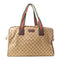 GUCCI Boston Bag Travel Bag 153240 GG Canvas