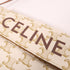 CELINE Triomphe Shoulder Bag 195902 Canvas Ivory/Brown