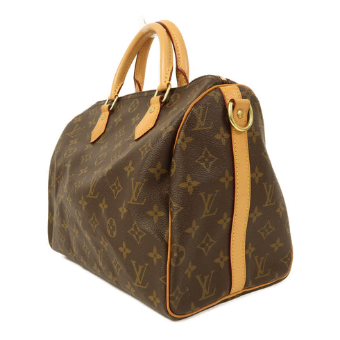 LOUIS VUITTON LV GHW Speedy Bandouliere 30 2 Way Bag M46980 Monogram Brown
