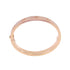 CARTIER GHW Love Bangle Full Diamond Bracelet Cartier#16 18K Rose Gold