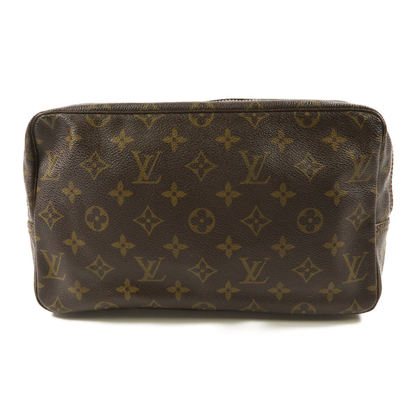 LOUIS VUITTON LV SHW Trousse Toilette Pouch Clutch Bag M47524 Monogram Brown