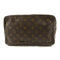 LOUIS VUITTON LV SHW Trousse Toilette Pouch Clutch Bag M47524 Monogram Brown