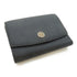 Tory Burch GHW Burch Wallet Calfskin Leather Black