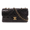 CHANEL CC GHW Chain Shoulder Bag Calfskin Leather Black v3
