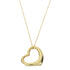 TIFFANY&CO Open Heart Necklace 18K Yellow Gold v2