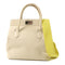 HERMES PHW Toolbox 26 2 Way Shoulder Handbag Swift Leather Craie White Lime