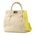HERMES PHW Toolbox 26 2 Way Shoulder Handbag Swift Leather Craie White Lime
