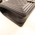 CHANEL CC Boy 25 Chain Shoulder Bag Calfskin Leather Black v1