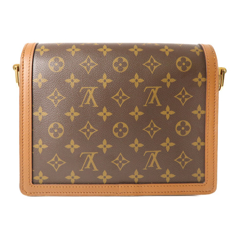 LOUIS VUITTON LV GHW Dauphine MM 2 Way Shoulder Bag M44391 Monogram Reverse v3