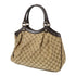 GUCCI GG GHW Shoulder Bag 211944 Canvas Brown v1