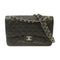 CHANEL Quilted CC SHW Classic Jumbo Chain Shoulder Bag A58600 Caviar Black v1