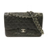 CHANEL Quilted CC SHW Classic Jumbo Chain Shoulder Bag A58600 Caviar Black v1