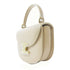CELINE GHW Besace Clea 2 Way Bag Calfskin Leather Beige