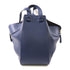 LOEWE SHW Hammock 2 Way Shoulder Bag Calfskin Leather Navy