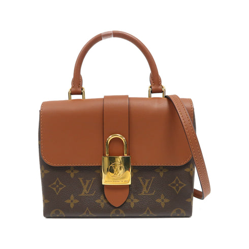 LOUIS VUITTON LV GHW Locky BB 2 Way Shoulder Bag Handbag M44654 Monogram Brown