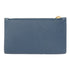 CELINE GHW Coin Case Purse Calfskin Leather Blue