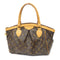 LOUIS VUITTON LV GHW Tivoli PM Handbag M40143 Monogram Brown v1