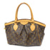 LOUIS VUITTON LV GHW Tivoli PM Handbag M40143 Monogram Brown v1