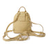MCM GHW Backpack Rucksack Calfskin Leather Beige