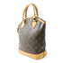 LOUIS VUITTON LV GHW Lockit Handbag M40102 Monogram Brown v2