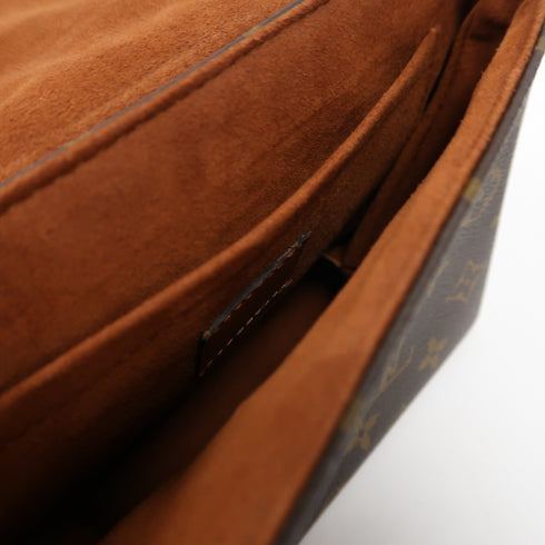 LOUIS VUITTON LV GHW Locky BB 2 Way Shoulder Bag Handbag M44654 Monogram Brown