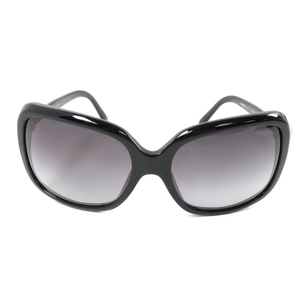 CHANEL CC Sunglasses PVC Black v4