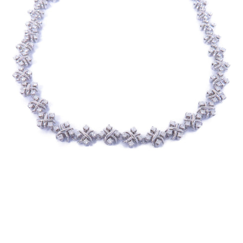 TIFFANY&CO LYNN Diamond Necklace PT950 Platinum