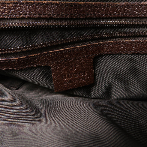 GUCCI GG Hand Bag/Tote Bag 115517 Canvas Brown