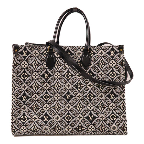 LOUIS VUITTON LV GHW OnTheGo GM SINCE 1854 2 Way Shoulder Bag M57207 Canvas