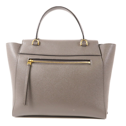 CELINE GHW Micro Belt Bag 2 Way Shoulder Bag Handbag 189153 Calfskin Leather