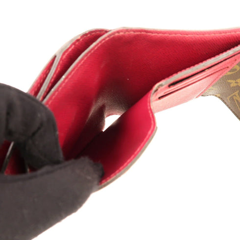 LOUIS VUITTON LV GHW Ariane Wallet M62036 Monogram Brown Bordeaux Color